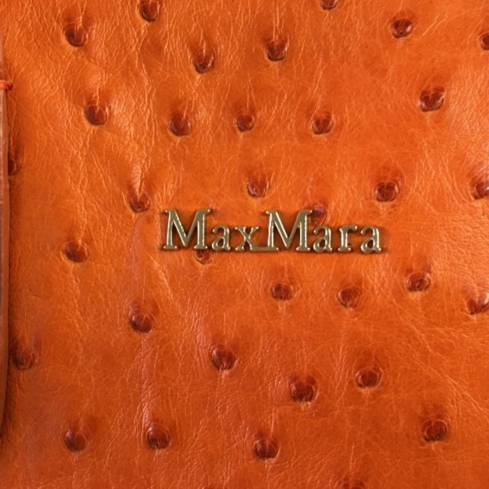 MaxMara Exotic Ostrich Made in Italy - Picture 4 of 16